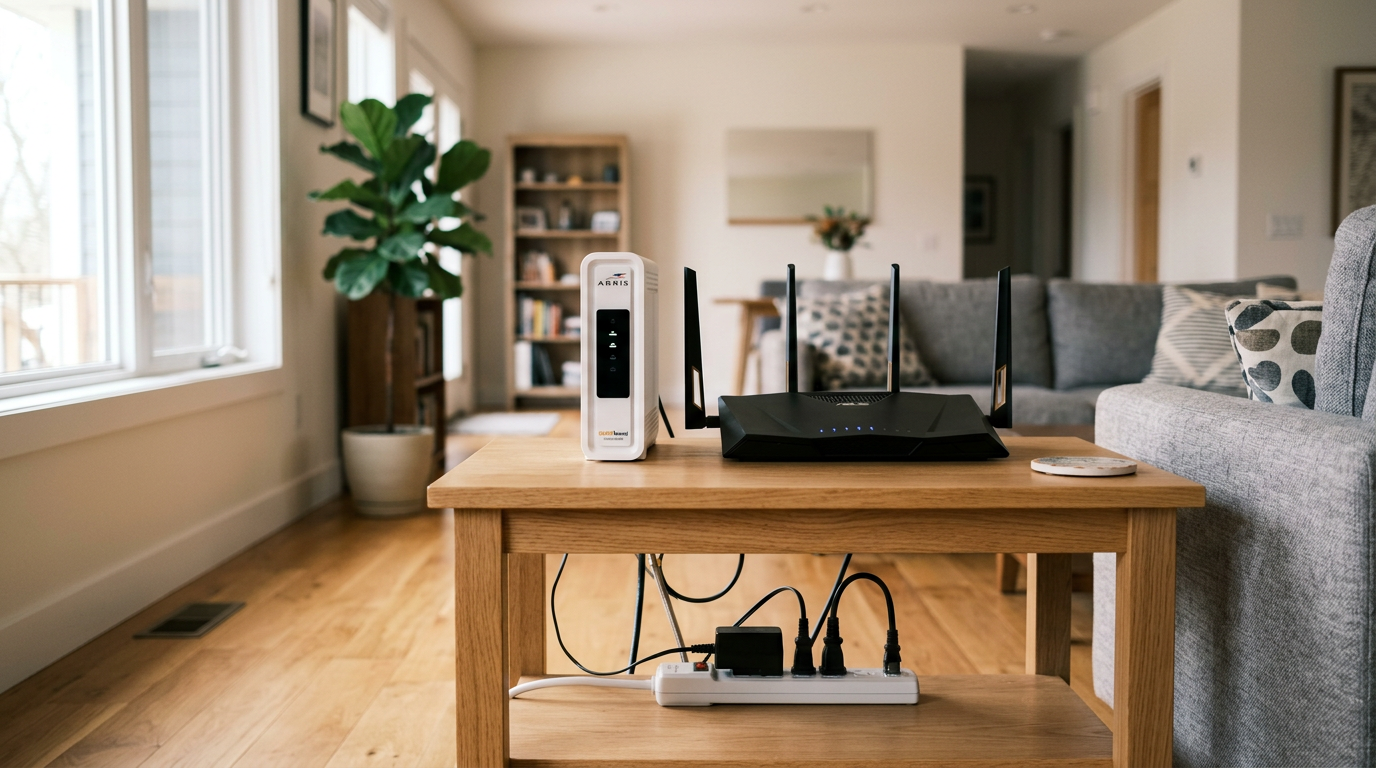 Free fix #1–2: reboot/refresh the router, then put it where Wi‑Fi can actually reach you